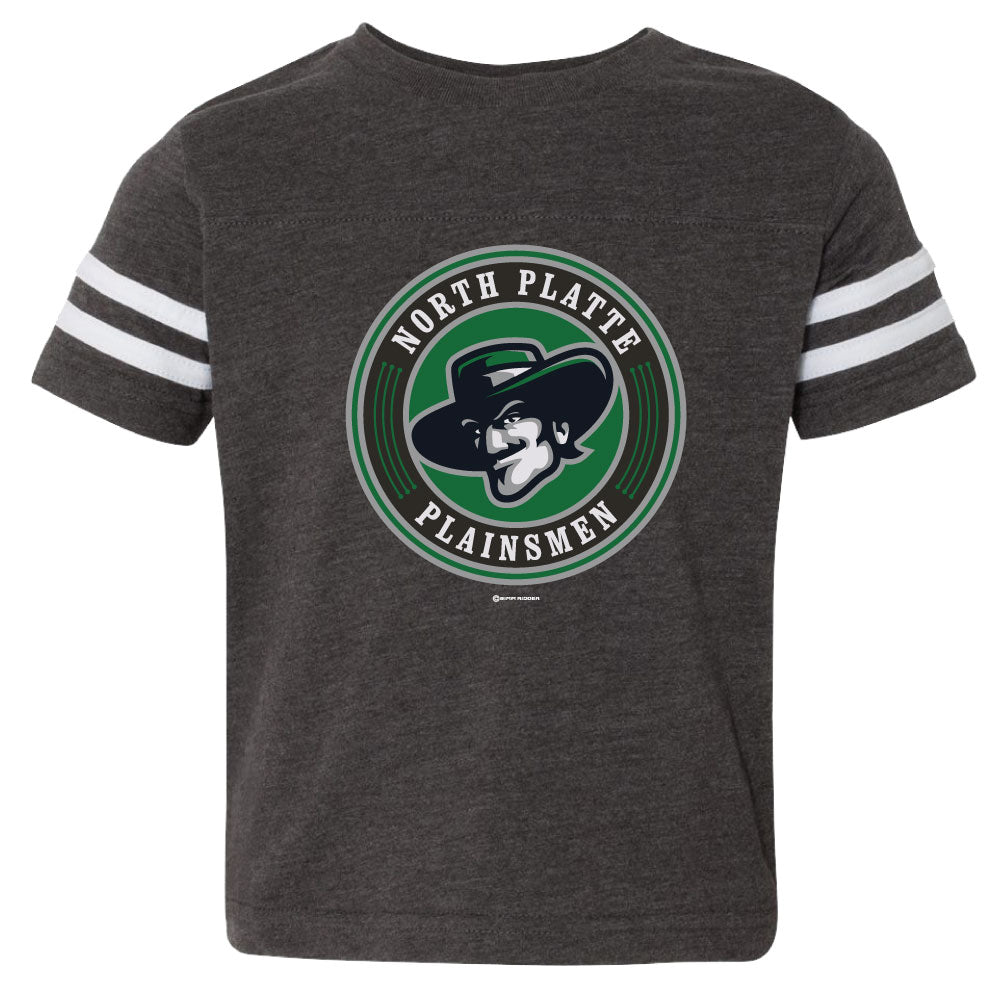 Toddler Plainsmen t-shirt with circle logo